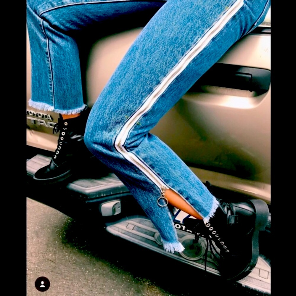 Carmar zip jeans